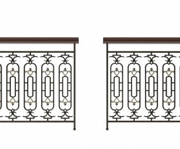 欧式铁艺雕花护栏楼梯栏杆-ID:560688023
