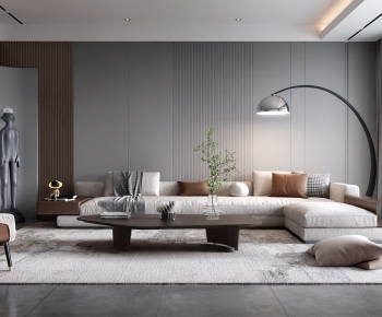 Modern A Living Room-ID:680990252