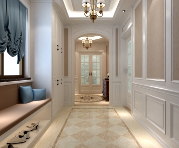 Simple European Style Hallway-ID:671600108