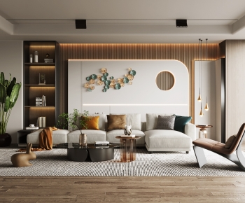 Modern A Living Room-ID:192264088