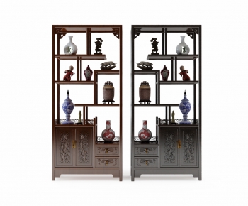 New Chinese Style Antique Rack-ID:423648126