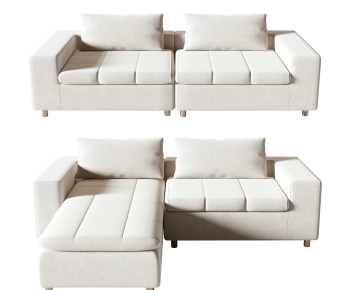 Modern Wabi-sabi Style Multi Person Sofa-ID:763109924