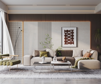 Modern A Living Room-ID:568846944