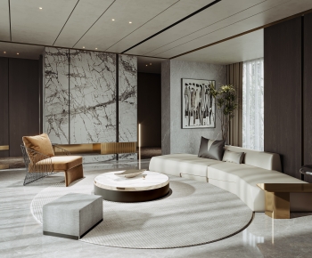 Modern A Living Room-ID:244954118