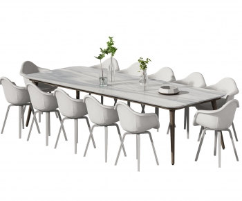 Modern Dining Table And Chairs-ID:849890956