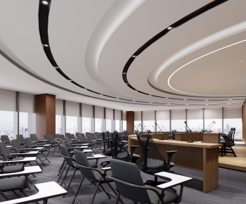 Modern Office Lecture Hall-ID:814014918