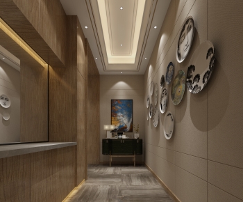 Post Modern Style Hallway-ID:593909038