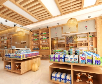 Japanese Style Retail Stores-ID:129162074