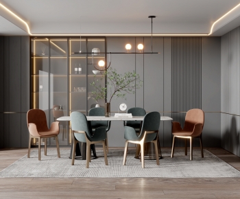 Nordic Style Dining Room-ID:204169993
