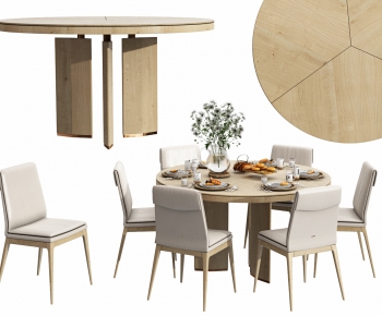 Modern Dining Table And Chairs-ID:361211064