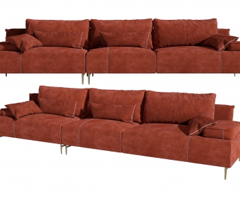 Modern Three-seat Sofa-ID:789803036