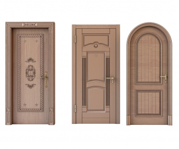 European Style Single Door-ID:198441987