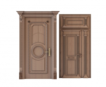 European Style Single Door-ID:672565947