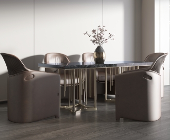 Modern Dining Table And Chairs-ID:410940897