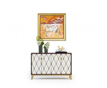 Modern Side Cabinet/Entrance Cabinet-ID:512037044