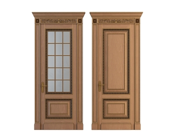 European Style Single Door-ID:225178964