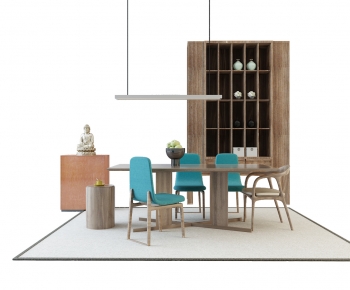 Nordic Style Dining Table And Chairs-ID:738029968