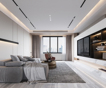 Modern A Living Room-ID:820169934