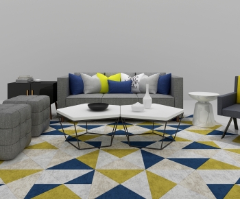 Post Modern Style Sofa Combination-ID:164108998
