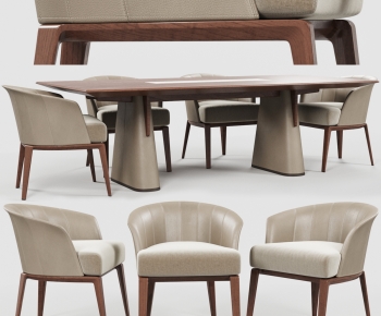 Modern Dining Table And Chairs-ID:821549893