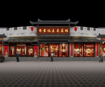 Chinese Style Facade Element-ID:547825109