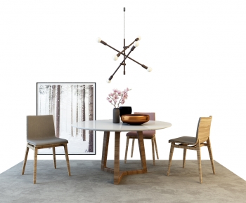 Modern Dining Table And Chairs-ID:518275983