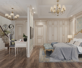 European Style Bedroom-ID:642534971