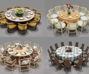 Modern Dining Table And Chairs-ID:130626926