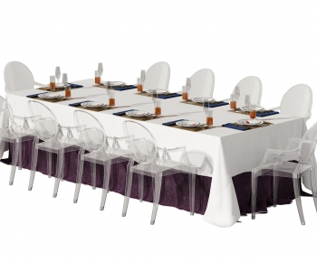 Modern Dining Table And Chairs-ID:358289969