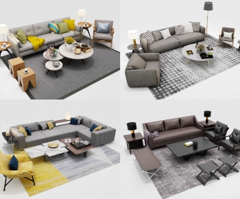 Post Modern Style Sofa Combination-ID:840590959