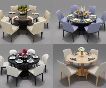 Modern Dining Table And Chairs-ID:703248985