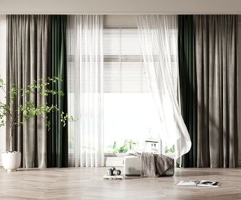 現代窗簾-ID:1343351