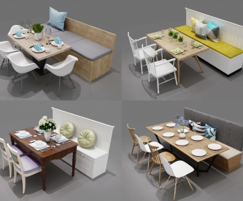 Modern Dining Table And Chairs-ID:169801951