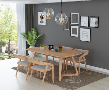 Nordic Style Dining Room-ID:680792091