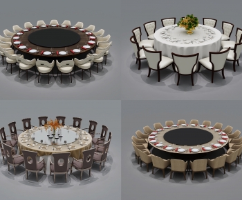 Modern Dining Table And Chairs-ID:872015951