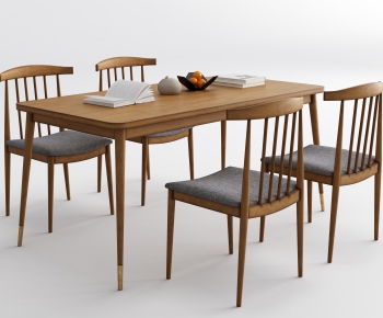 Modern Dining Table And Chairs-ID:965329896