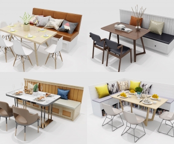 Modern Dining Table And Chairs-ID:723861934