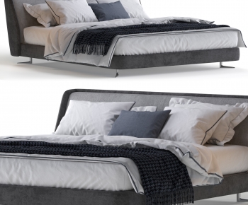 Modern Double Bed-ID:569189076