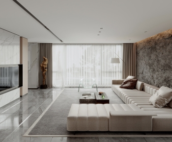 Modern A Living Room-ID:346638926