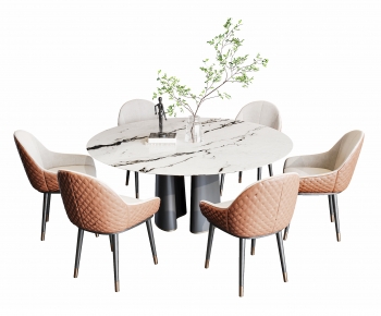 Modern Dining Table And Chairs-ID:183309081