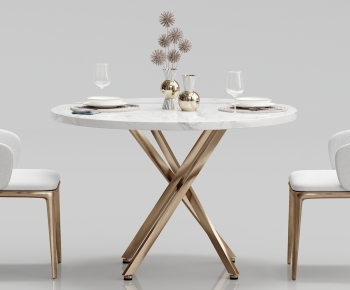 Modern Dining Table And Chairs-ID:295052059