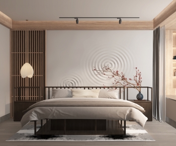 New Chinese Style Bedroom-ID:925160882