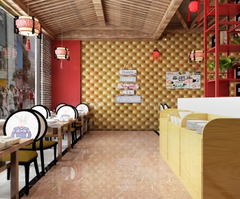 Chinese Style Catering Space-ID:313848023