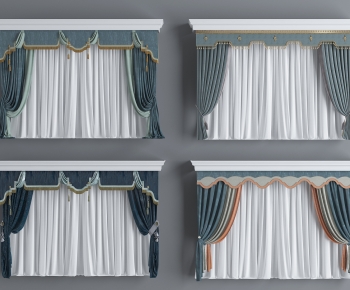 Simple European Style The Curtain-ID:928111183