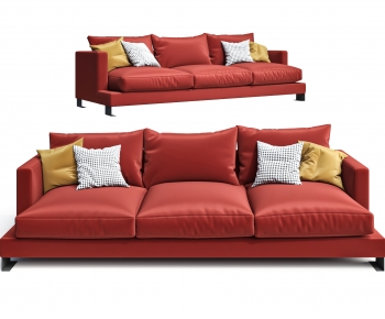 Modern Three-seat Sofa-ID:668915998