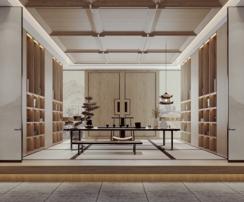New Chinese Style Tea House-ID:143285999