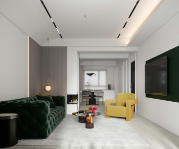 Modern A Living Room-ID:992101917
