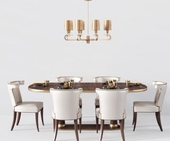 Modern Dining Table And Chairs-ID:620489182