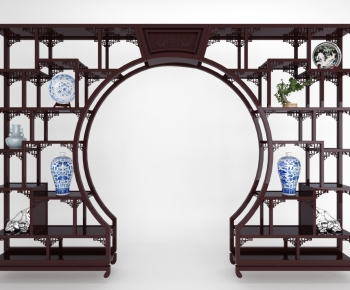 Chinese Style Antique Rack-ID:172671086