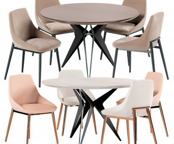 Modern Dining Table And Chairs-ID:418957959